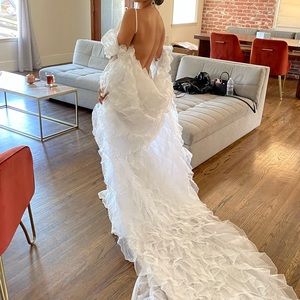 Bridal cape